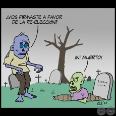 Zombie - Chiste de Alejandro Espinosa - Ao 2017